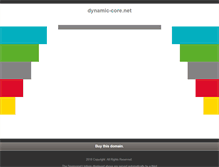 Tablet Screenshot of dynamic-core.net